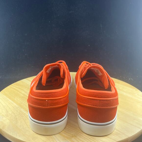 Nike Mens Zoom Stefan Janoski Orange White Suede Skate Shoes Sz 10.5  FD6757-800 - Picture 6 of 8